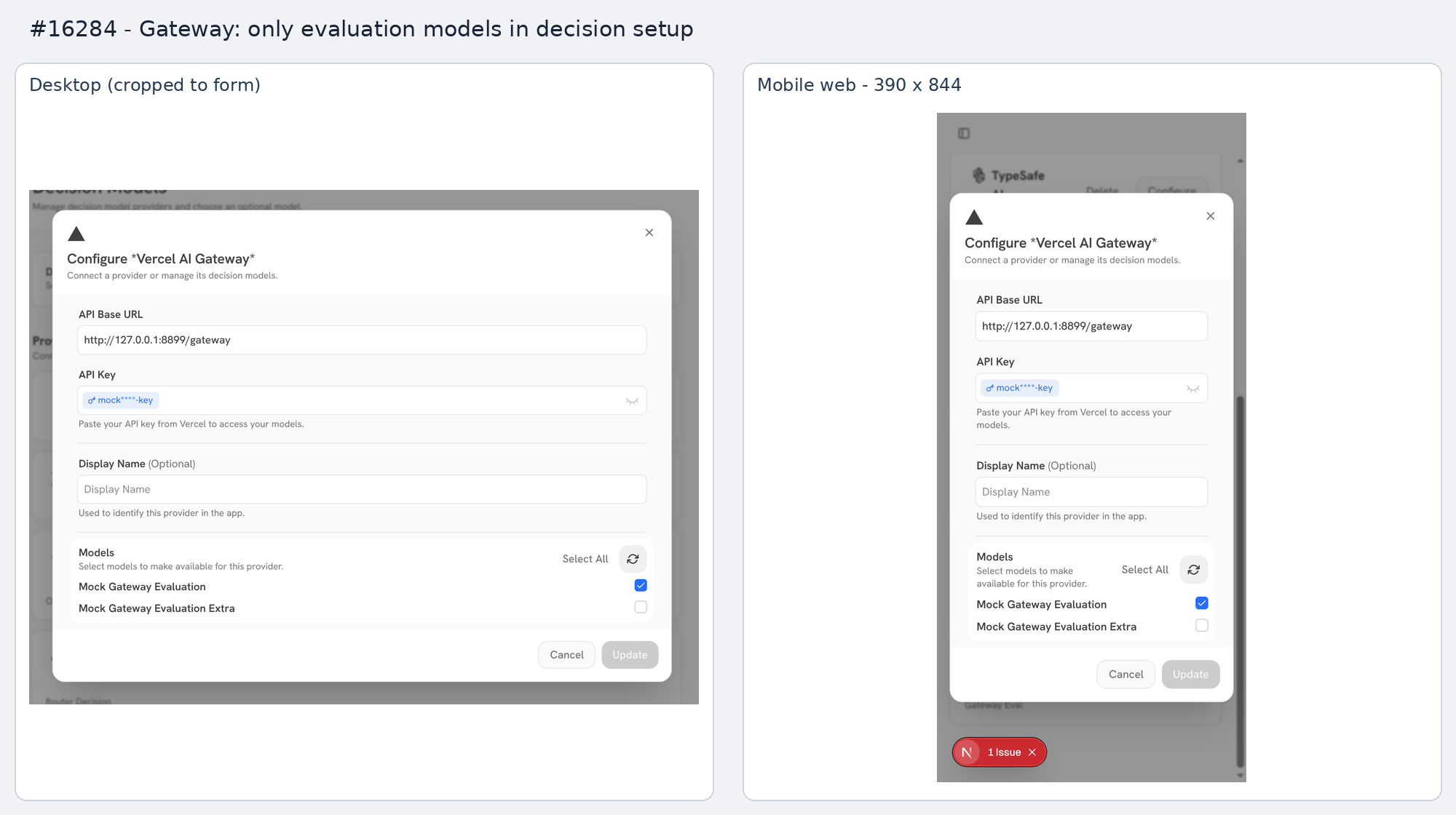 Gateway desktop and mobile