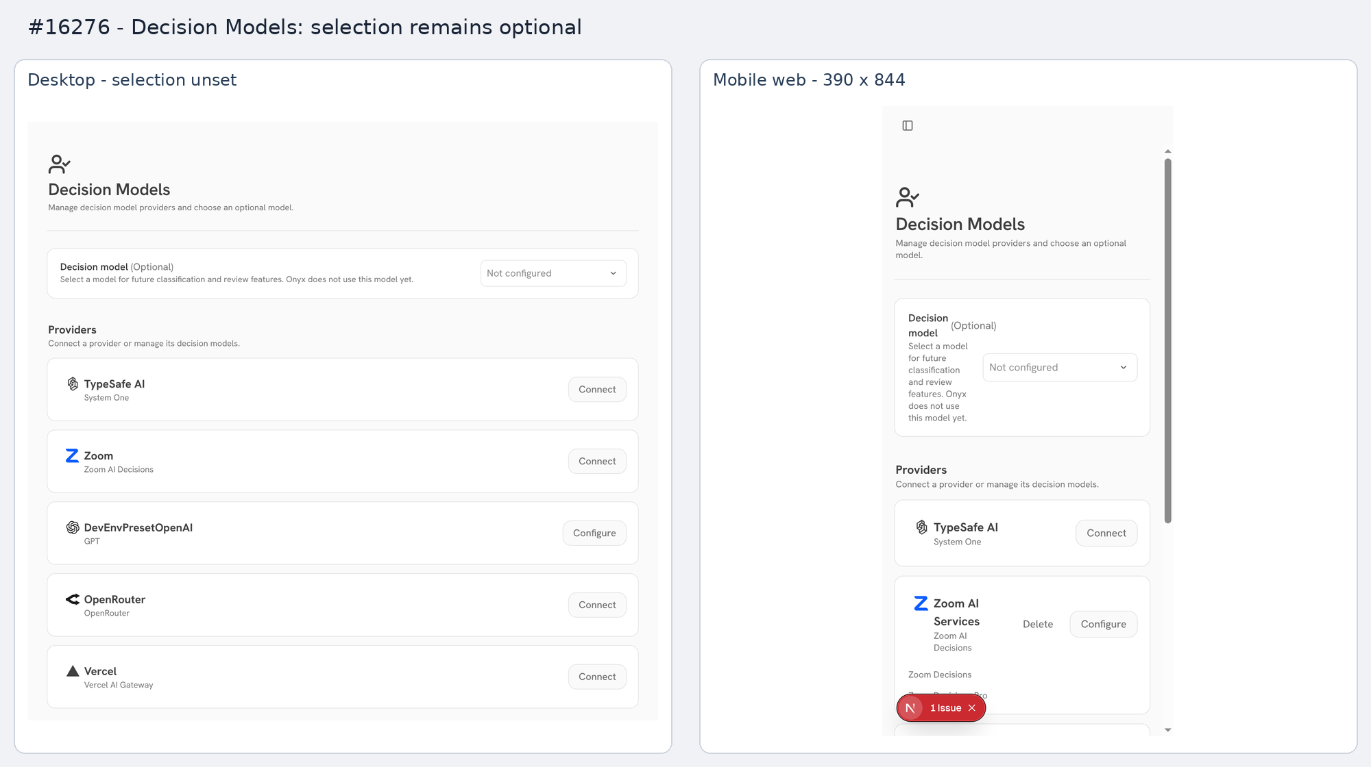 Decision Models desktop and mobile