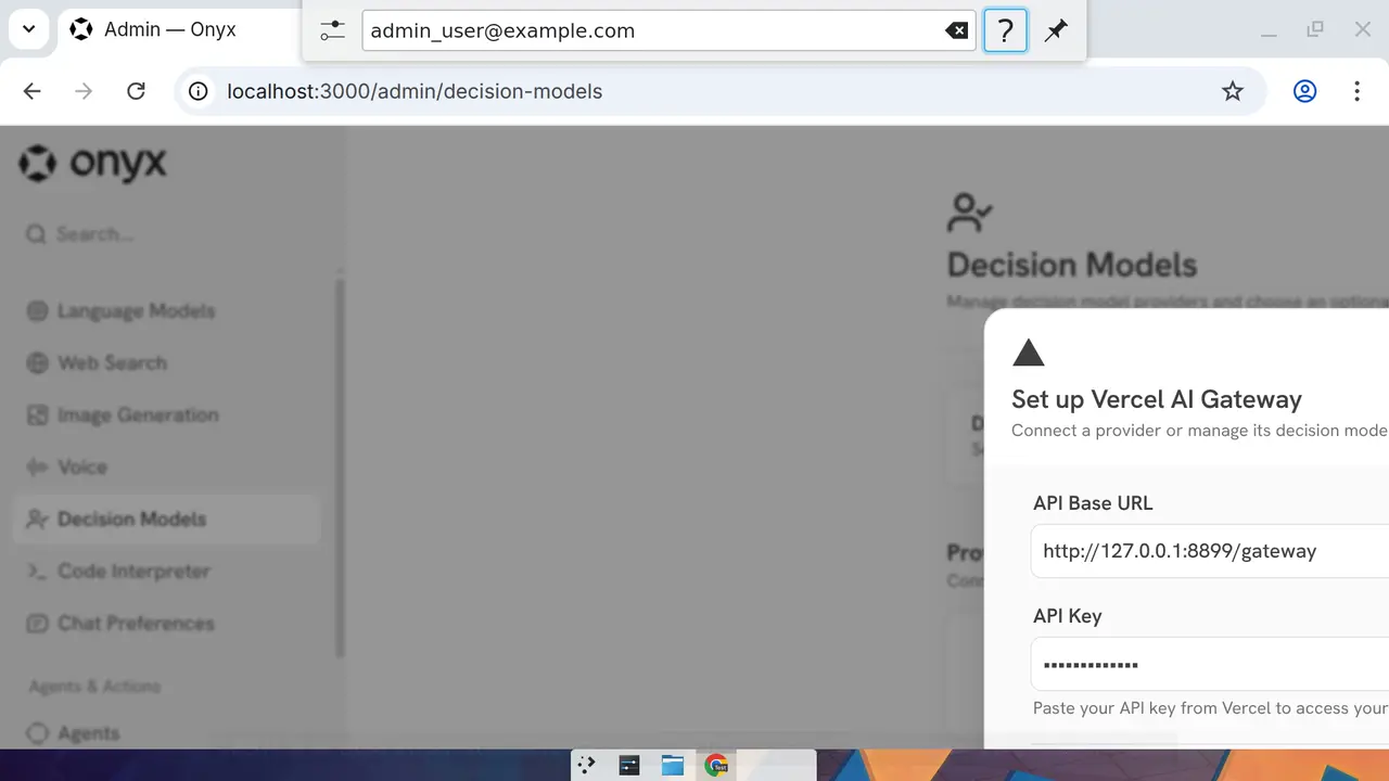 Gateway decision flow